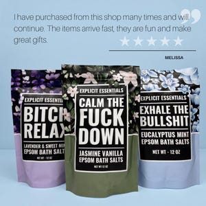 Self Care Gift Set, Bath Salts, Trending Now, Care Package For Her image 3