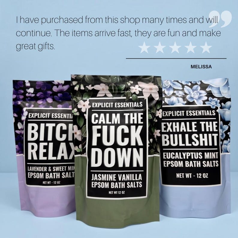 Self Care Gift Set, Bath Salts, Trending Now, Care Package For Her image 3