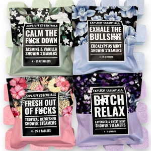 Shower Steamers Set, Spa Gift For Her, Birthday Gifts For Women