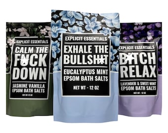 Self Care Gift Set, Bath Salts, Trending Now, Care Package For Her