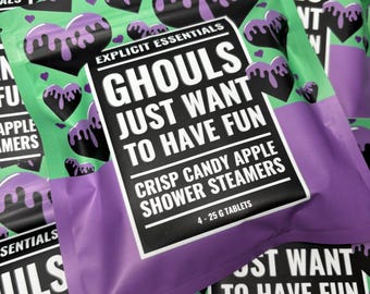 Halloween Shower Steamers, Boo Bag Favors, Halloween Bath & Body Gift For Women