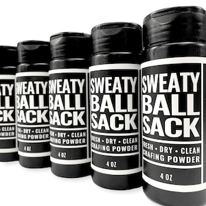 Mens Gift, Chafing Powder, Gift Ideas For Men, Sweaty Ball Sack