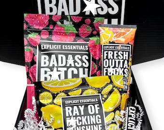 Bad Ass Bitch Gift Box, Self-Care Spa Set