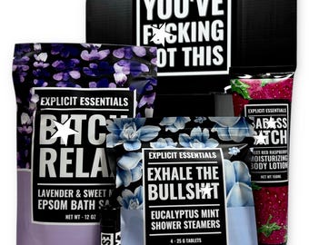 Care Package For Friends, Self Care Box, Gift Baskets For Women