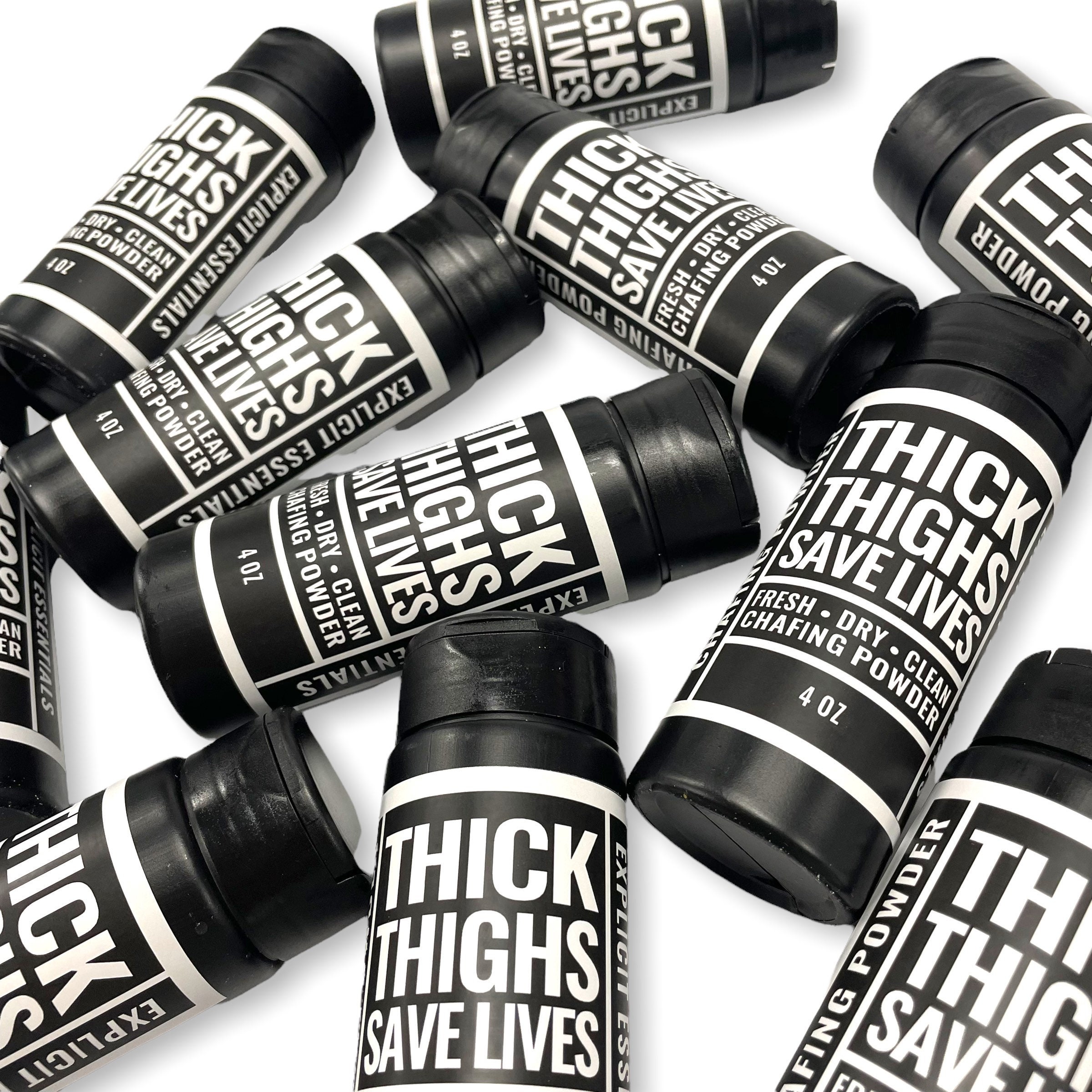 Thick Thighs Save Lives Thigh Chafing Powder Deodorant Etsy
