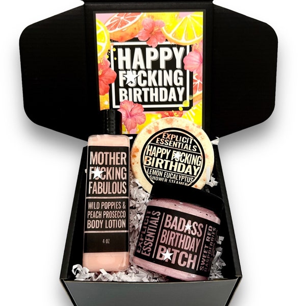 Happy Birthday Gift Box For Women, 21st Birthday Gift For Her, 40th Birthday Gifts For Women