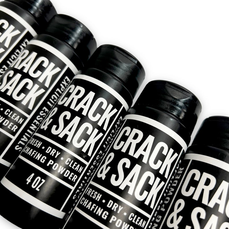 Crack and Sack Chafing Powder Funny Stocking Stuffer for Men Etsy