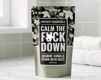 Epsom Bath Salts, Self Care Gift For Her, Bath and Body