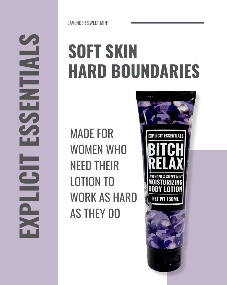 Lavender Mint Body Lotion, Birthday Self Care Gift zdjęcie 2