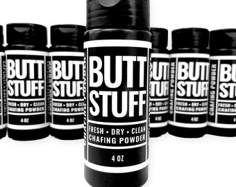 Butt Stuff Chafing Powder, 21st Birthday Gift For Him, 30th Birthday Gift For Men, Gifts For Men Who Have Everything