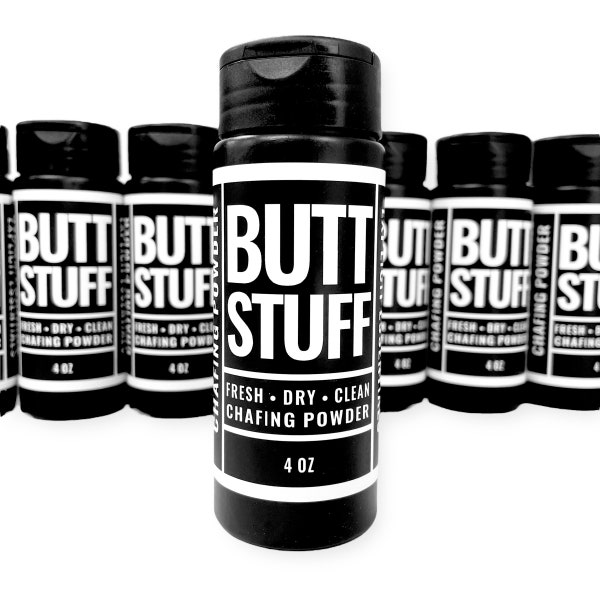 Butt Stuff Chafing Powder, 21st Birthday Gift For Him, 30th Birthday Gift For Men, Gifts For Men Who Have Everything