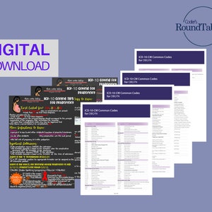 Pregnancy Quick ICD-10-CM Coding Cheat Sheet | Obstetrics Quick Guidelines & Diagnosis Cheat Sheet