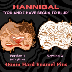 Pines de esmalte duro 'difuminados' de Hannibal