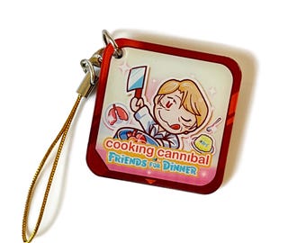 cooking hannibal cartridge keychain