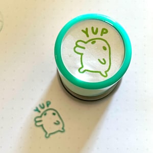 yup 20 mm tama kuchipatchi zelfinktende stempel