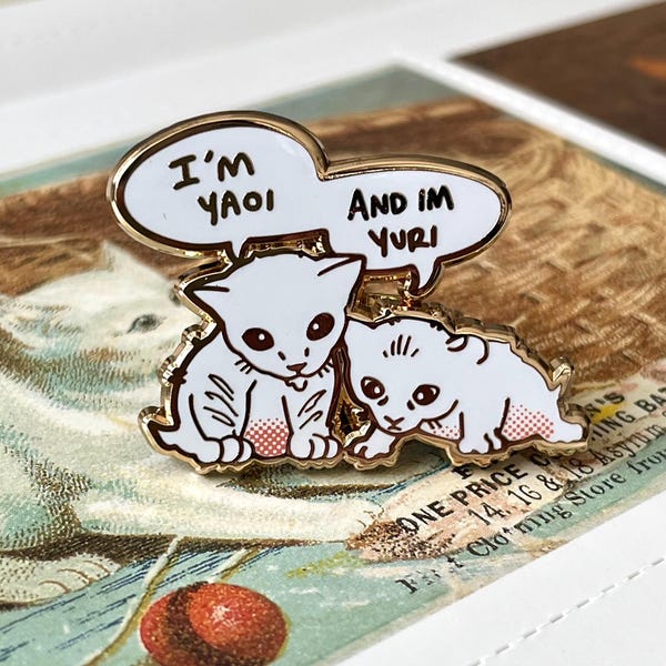 Yaoi Kätzchen Pin