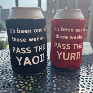 Pass the Yaoi/Yuri drink sleeve
