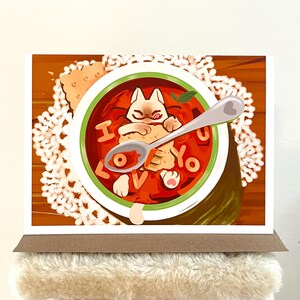 Carte de soupe à l'alphabet (Unique)