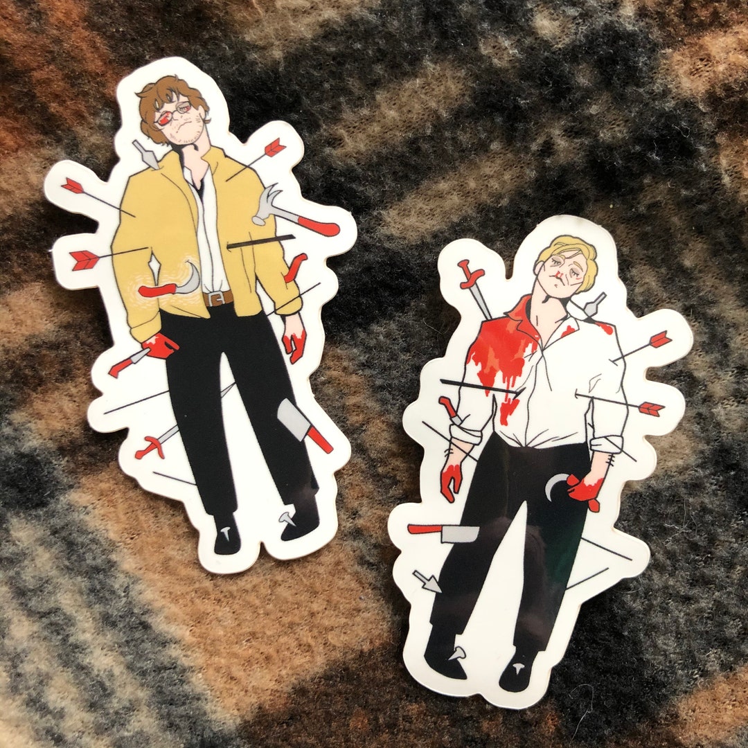 Hannibal Wound Man Stickers - Etsy