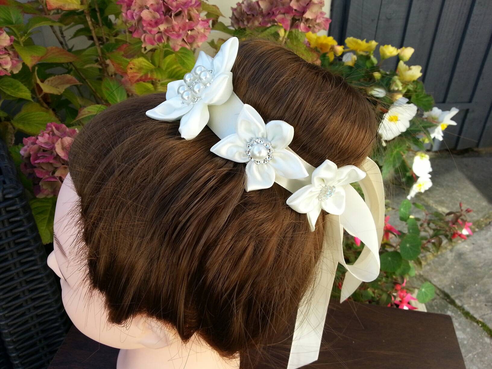 Hair Bun Wrap Bridal Hair Accessories Ballet Bun Wrap Wedding Etsy UK