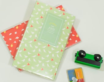 Green Birds Photo Album for Instax Mini and Polaroid, 84 Films album
