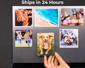 Personalized Acrylic or Magnetic Photo Prints | Custom Fridge Magnets for Pets & Family by Occasional Motto