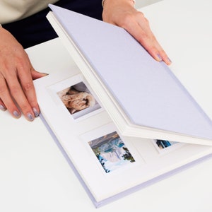 Linen Hardcover Photo Album for Instax and Polaroid Film with 48 Pocke –  Occasional Motto