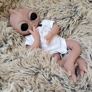 Full Silicone 16 1/2&quot; Alien Baby Roswell