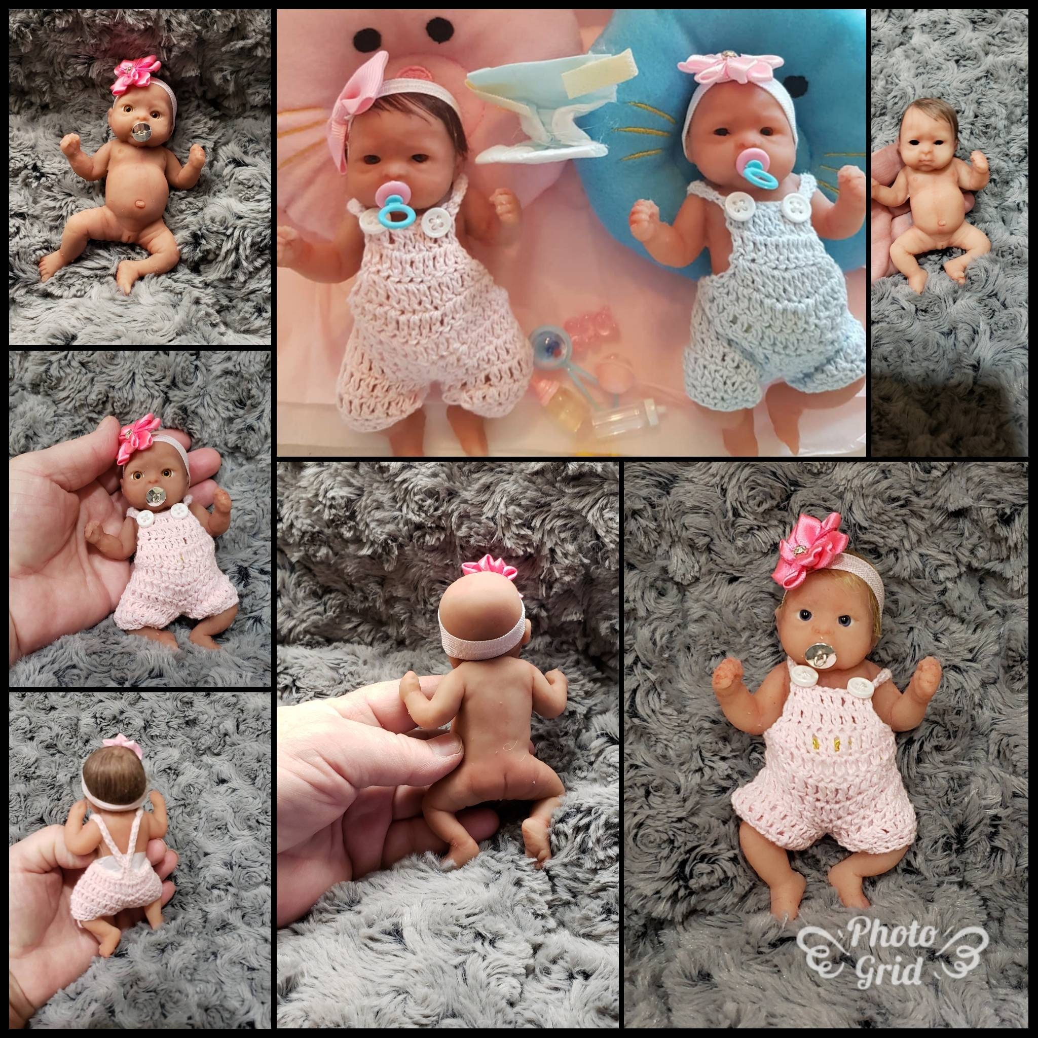 New My Mini Baby 5 Surprise, with 12 sets to collect! Which one is you, Silicone Doll