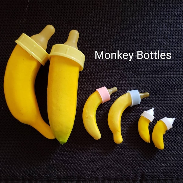 Banana Bottle For  Reborn Or Silicone Monkey Bottle