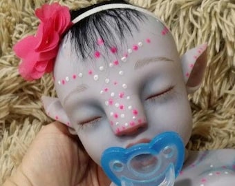 Full Silicone Avatar Baby Aries 20" Avatar Baby Girl or Boy Option (Drink & Wet System Option)