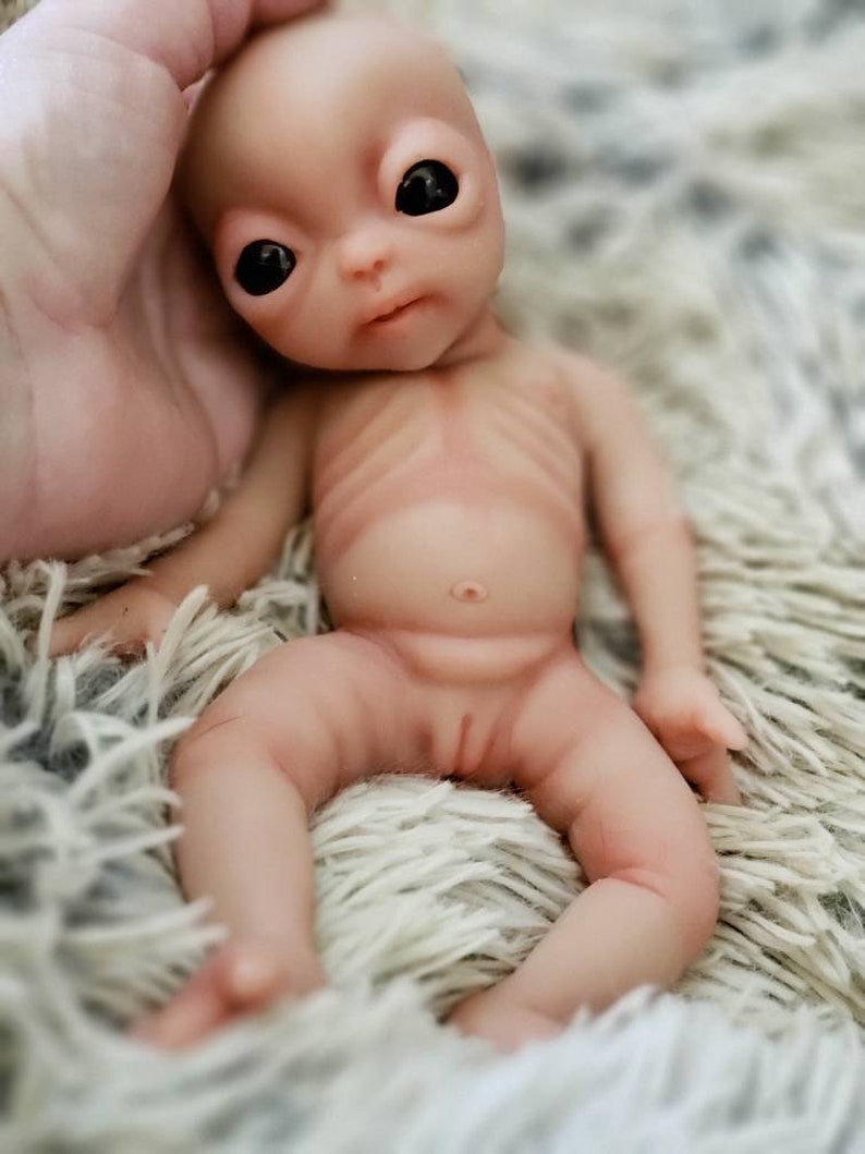 silicone alien baby