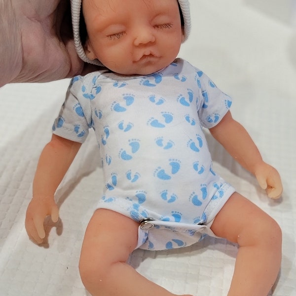 Brand New Silicone 13" Baby Boy Liam (Biracial and Drink & Wet System Option)