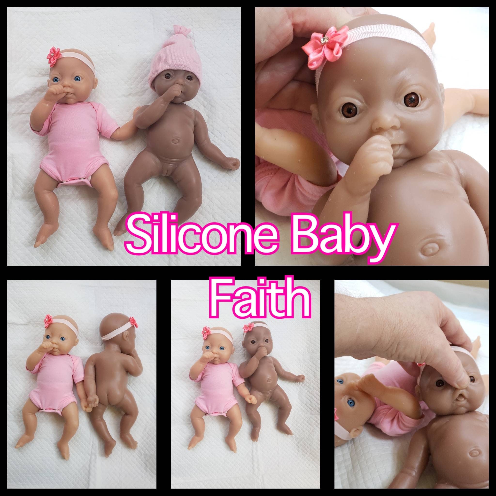 Reborn Baby Dolls - African American Vinyl, Willow Flower