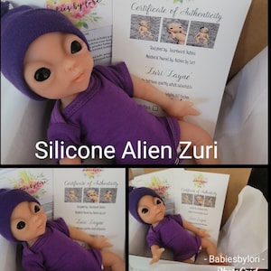 Silicone Alien Zuri  Several Options