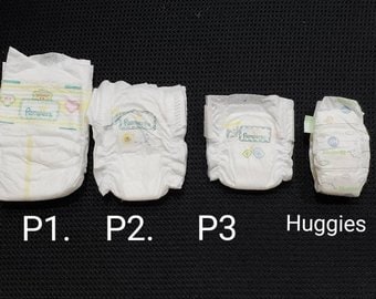 Preemie Diapers for Mini and Preemie Silicone Babies 