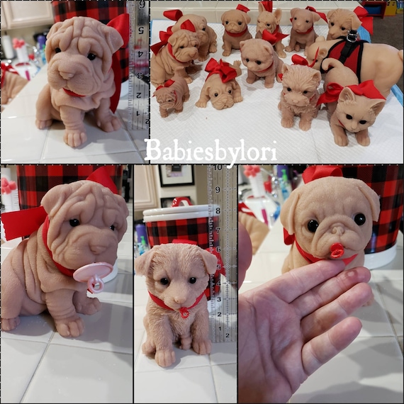 silicone reborn puppies for sale