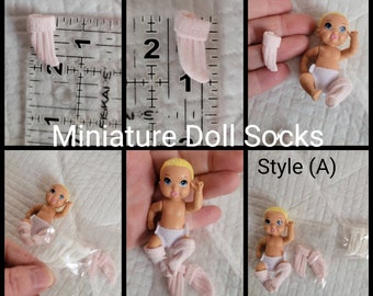 Miniature Doll Socks While Supplies Last)