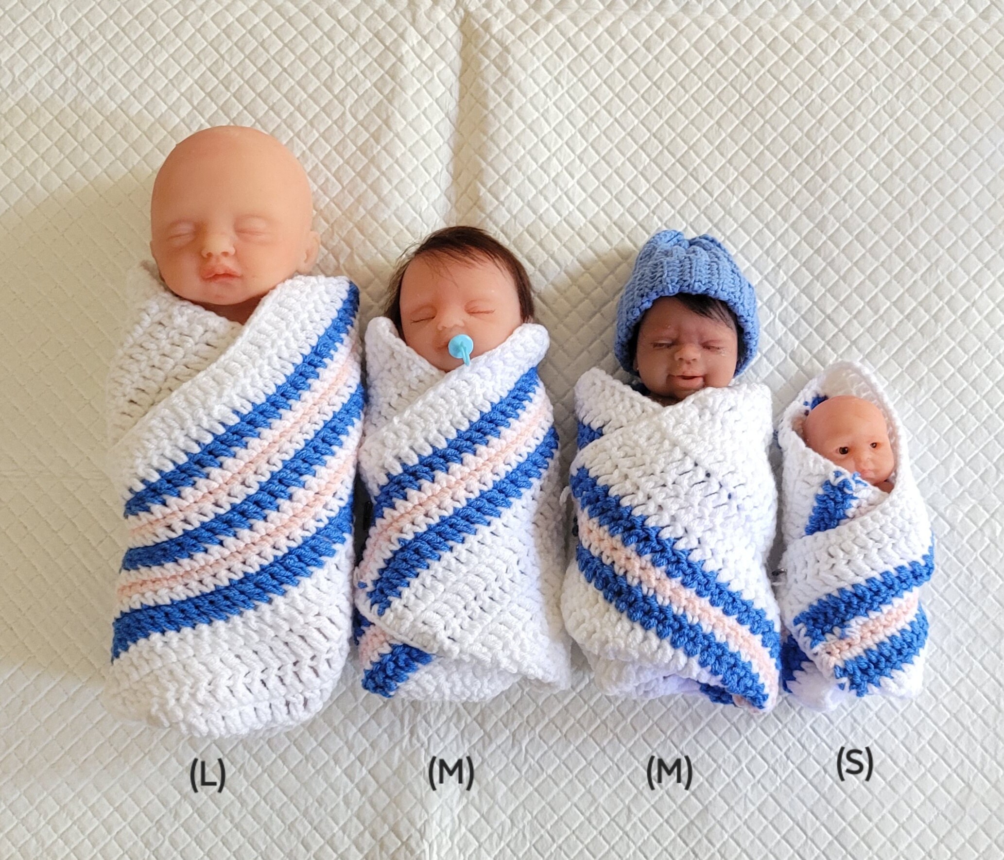 NICU Micro Preemie Hospital Blanket Great for Dolls sold Separately Dolls Not Included Etsy Canada