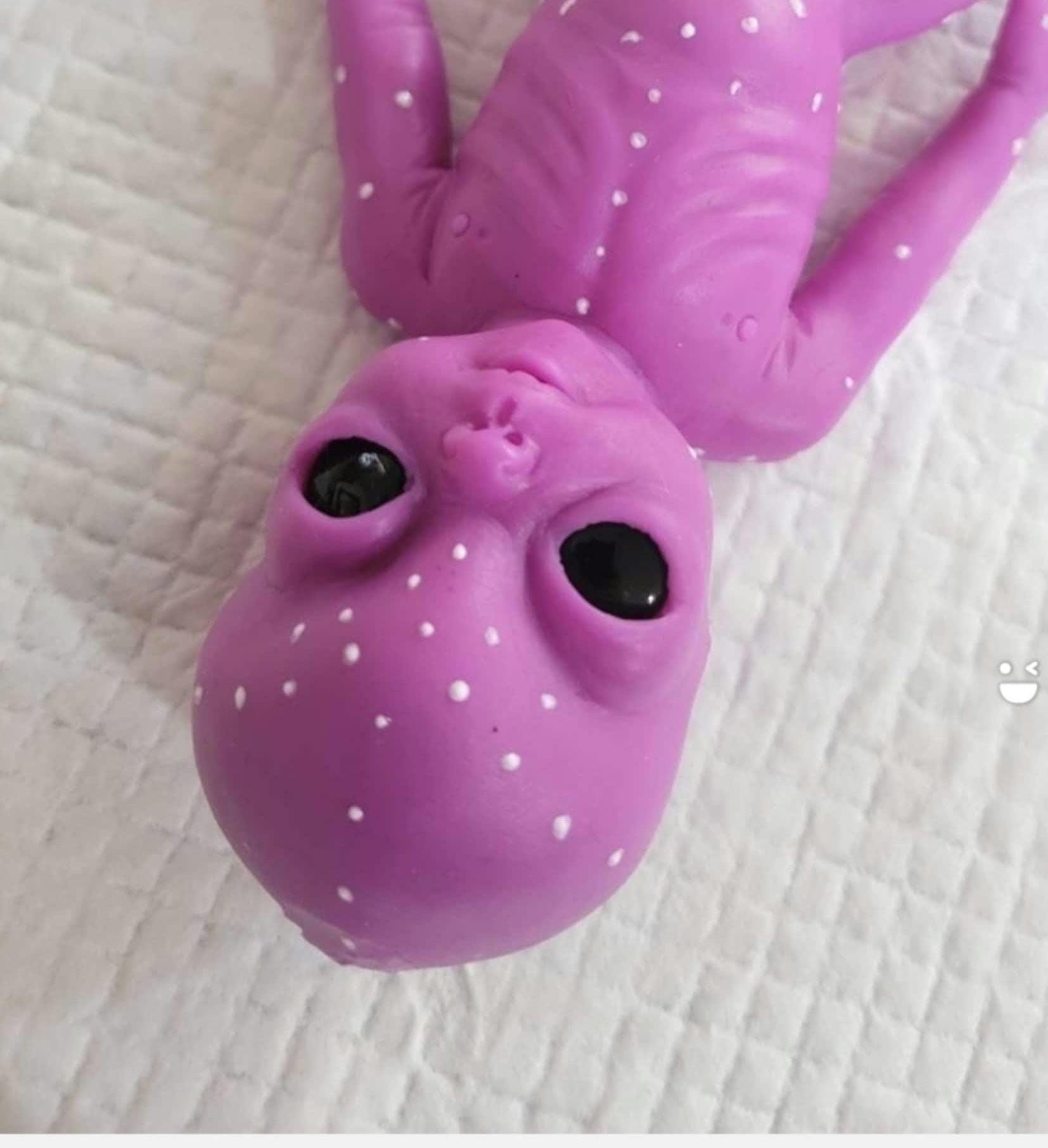 1個限定　エイリアン　ベビー　ドール　人形　35㎝　ALIEN DOLL 35cm Realistic Reborn Alien Baby-Doll for Grandma Collection