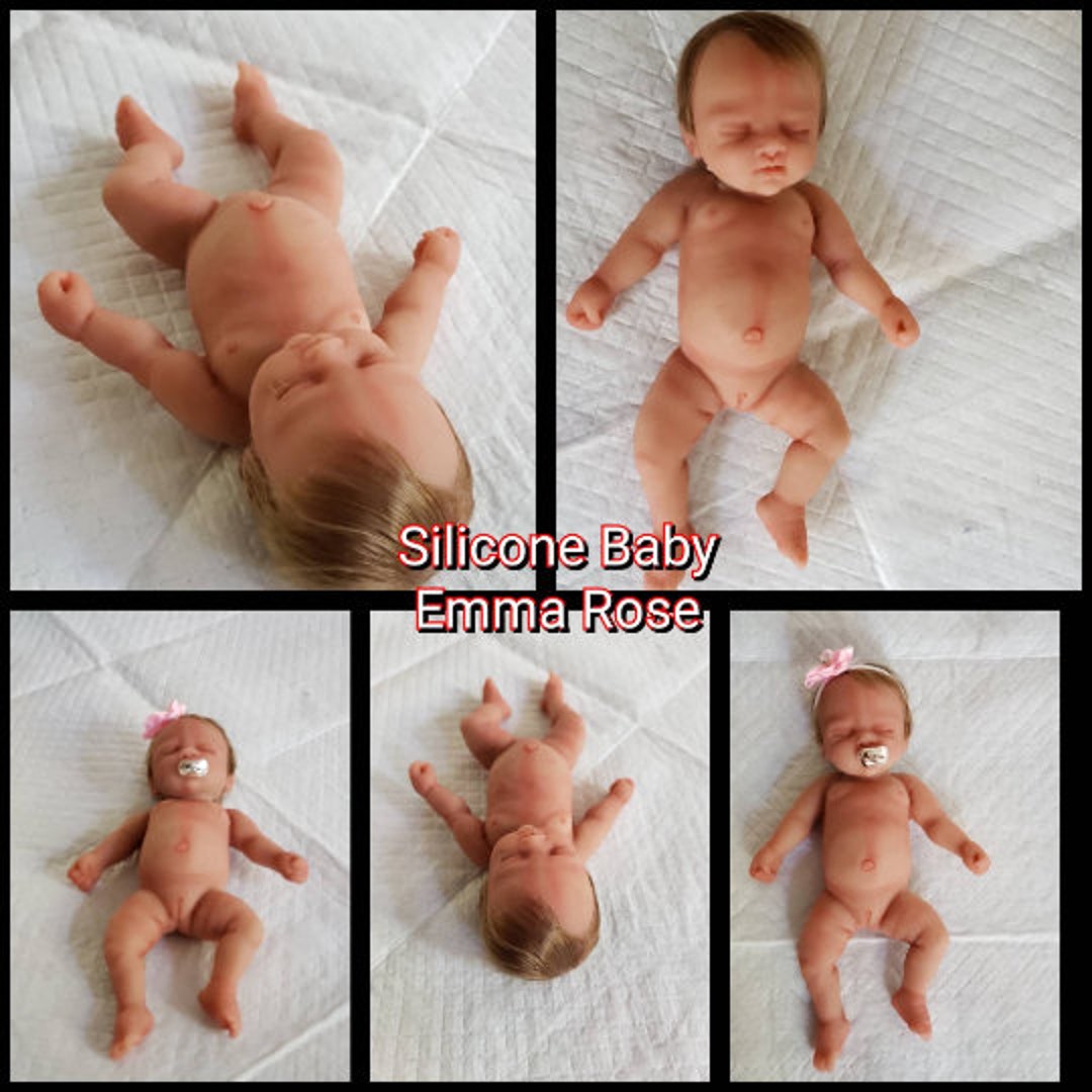 23 Inch Boneca bebes reborn Menino Full Body Silicone Vinyl Reborn