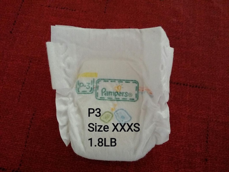 Preemie Diapers For Mini and Preemie Silicone Babies Etsy