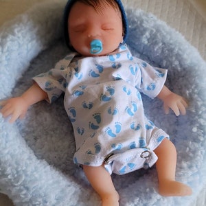 Ready To Ship Full Silicone Baby Boy Nixon With Rooted Hair