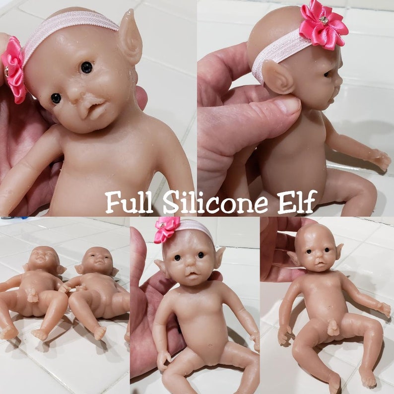 silicone fairy baby