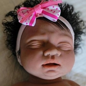 Full Silicone 13&quot; Biracial Girl Harper Or Boy Owen  (Option To Add Drink & Wet System)