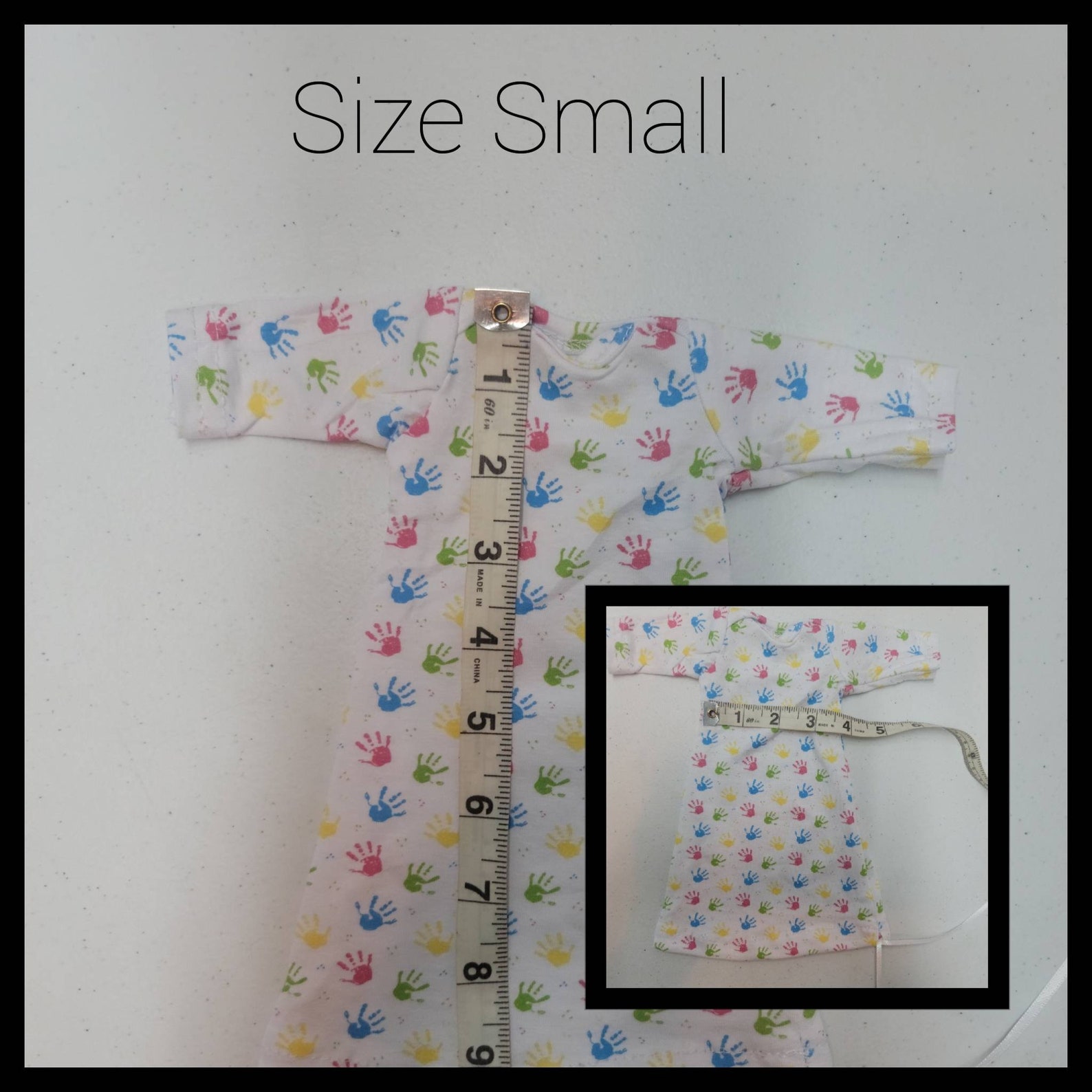 Miniature to Newborn Size Baby Drawstring Gown Several Etsy