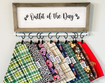 Dog Bandana Holder Pet Bandana Organizer Dog Clothing Organizer Dog Collar Display Birthday Gift for Pet Lover Gifts for Dog Mom Day Etsy