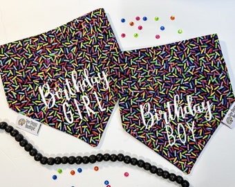 Dog birthday bandana, Dog birthday party, dogs 1st birthday, birthday gift for dog, dog boutique, hankie, dog scarf, gift for pet mom