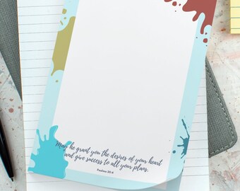 Scripture Post-It Notepads Blue | JW Gifts | Best Life Ever | JW Pioneer School Gifts