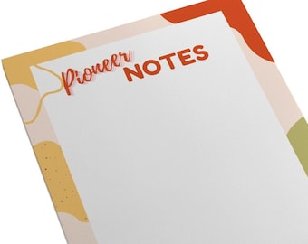 JW Pioneer Post-It Notepads Pink | JW Gifts | Best Life Ever | JW Pioneer School Gifts